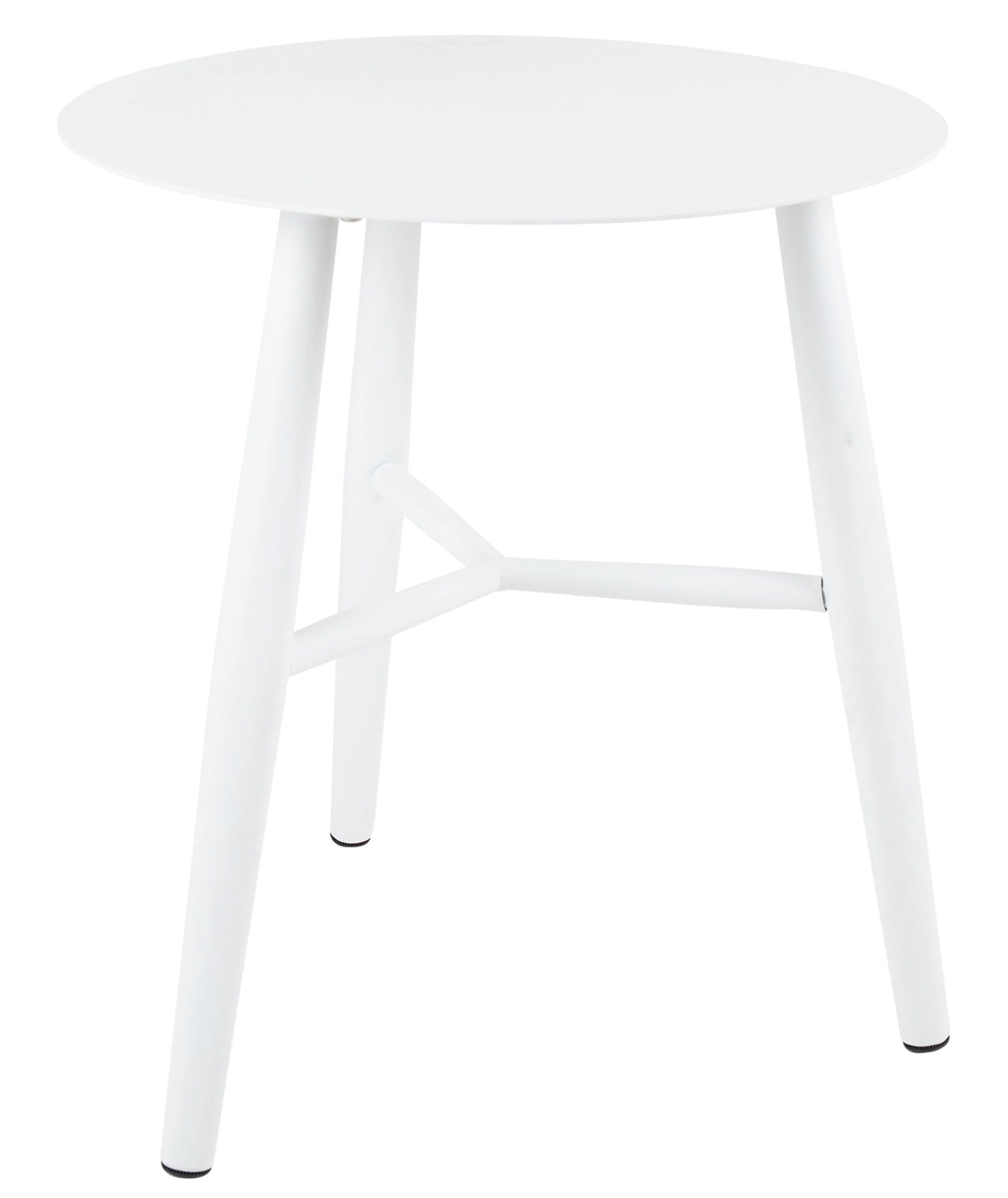 Vannes Sidobord 45 cm Rund Vit