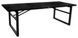 Vevi Matbord 230x95 cm Svart