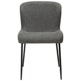 Glam Stol Pebble Grey, Black