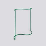 Colour Rack S-form 144 × 60 × 150 cm Klädställning Jungle green