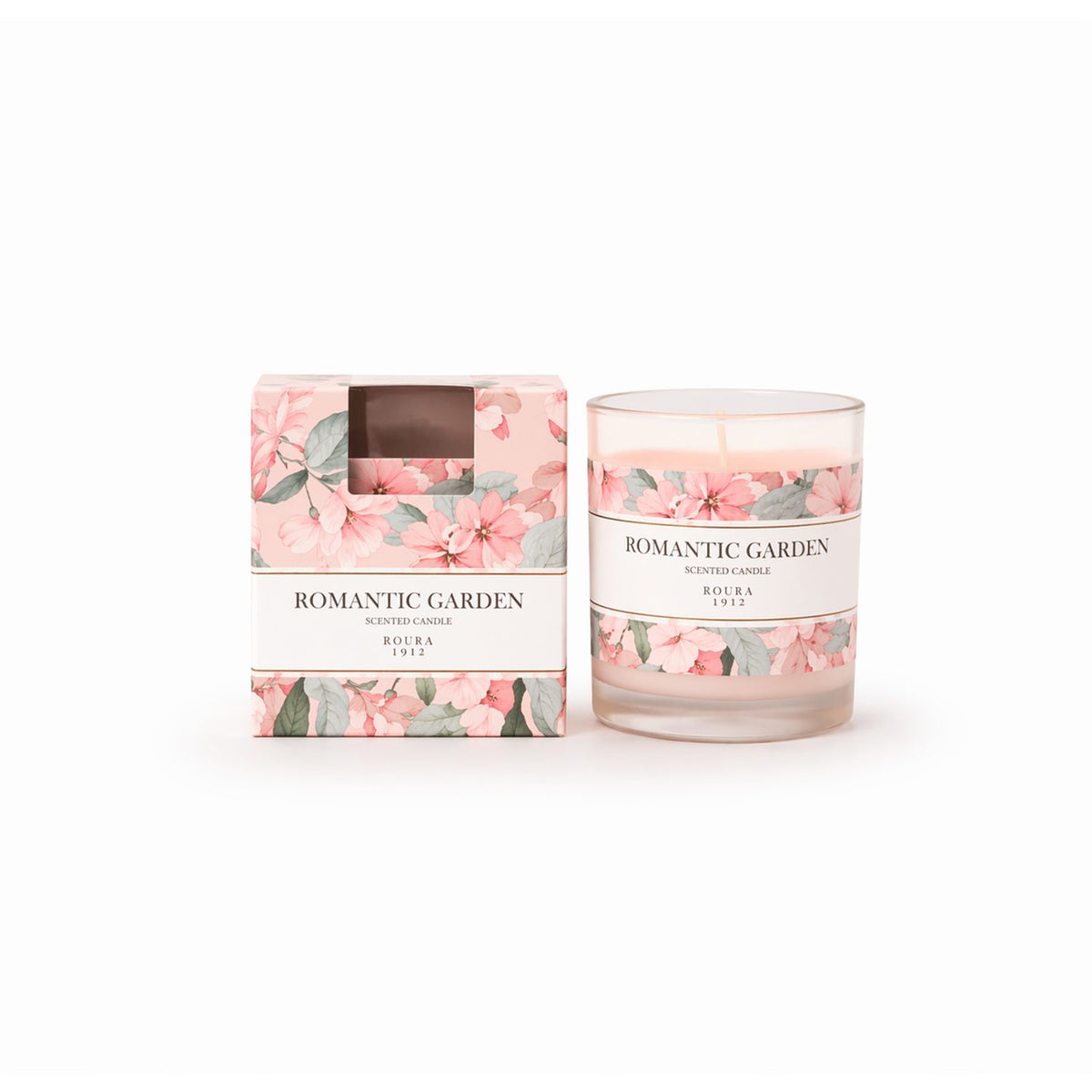 Spring Romantic Garden Doftljus Velvet Rose, 8,5x7cm
