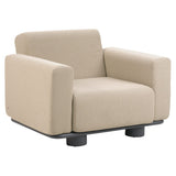 Bolster Fåtölj Antracit/Teddy Beige