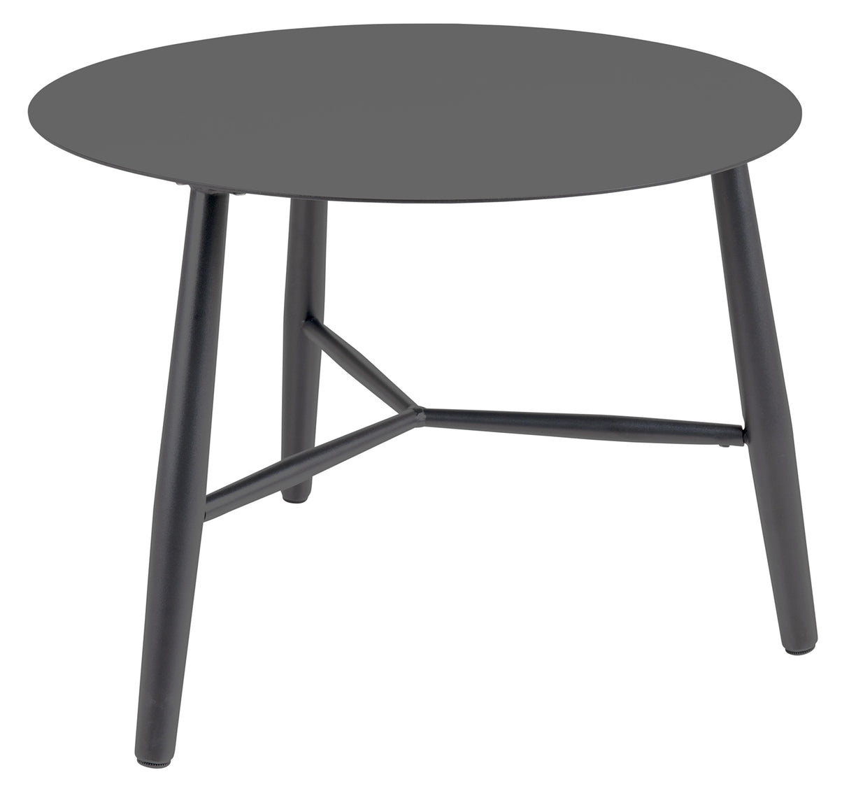 Vannes Sidobord 60 cm Rund Grå