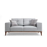 Valparaiso 2-sits (184 x 91 x 85 cm) Grå 2-sits bäddsoffa