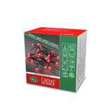Cherry LED Timer 6h Ljusslinga Inomhus 50 Lampor (3.92m), Röd