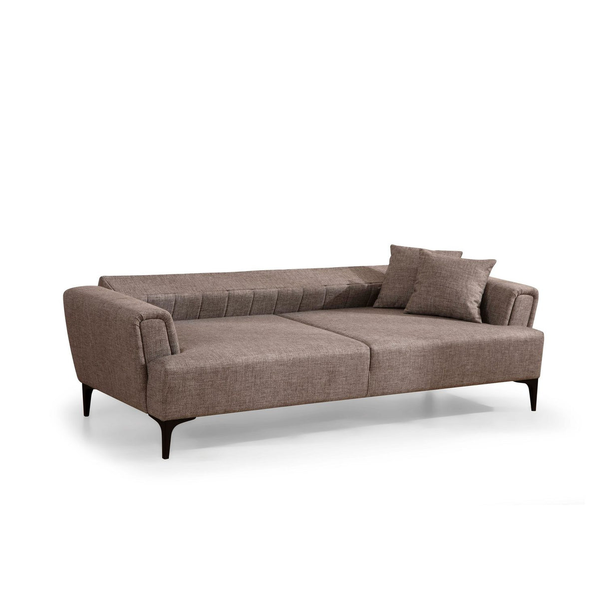 Jakarta (230 x 95 x 77 cm) 3-sits bäddsoffa Ljusbrun