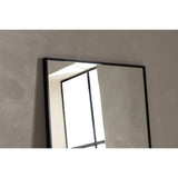 Dalton Stor spegel Black, 3 x 193 x 67