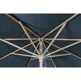 Reggio Parasoll Ø3m Grå