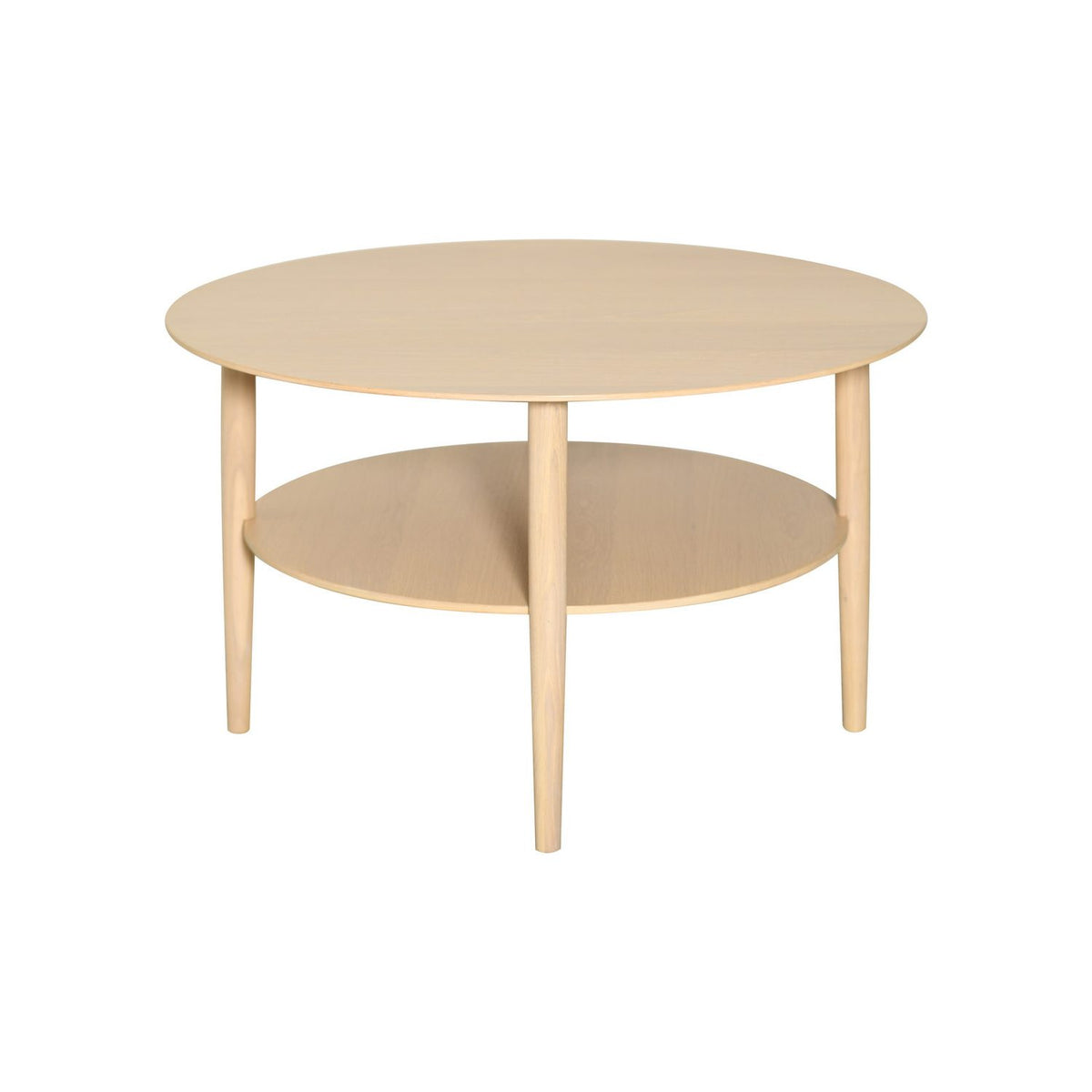 Rondo Soffbord Ø85 cm Vitpigmenterat