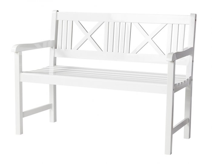 Rosenborg Soffa 120 cm Vit