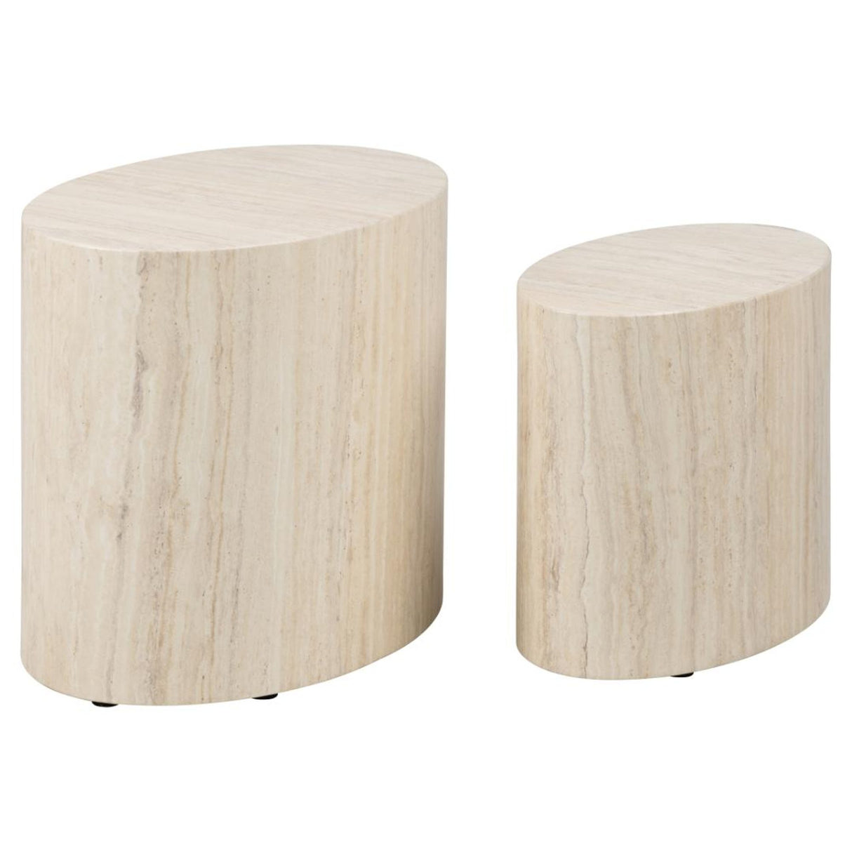 Cenon Soffbord 40x33x48 cm Travertin
