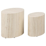 Cenon Soffbord 40x33x48 cm Travertin