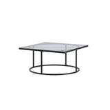 Skanör Soffbord Black, 90 x 90