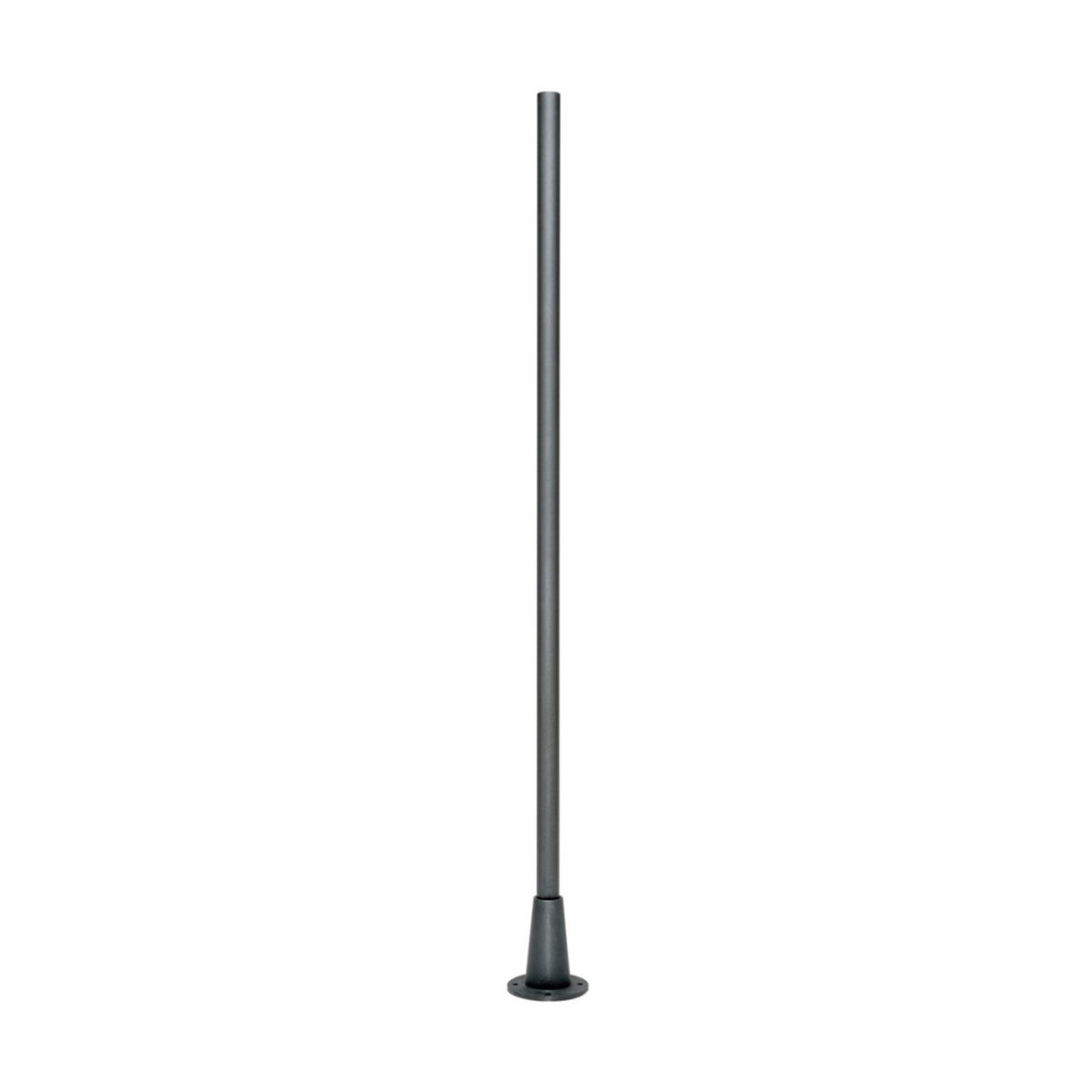 Pegasus 187 cm Belysningsstolpe Svart