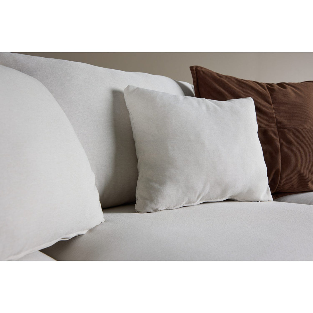 Sofia 3-sitssoffa Beige, Polyesterlinne