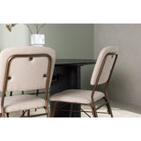 Isolde, Seda Oval matgrupp Beige,Brun, Svart, 180 x 90