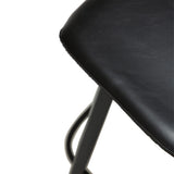 S.I.T Barstol Vintage Black Art.Leather 70 cm