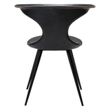 Flair Stol Raven Black Art.Leather, Black