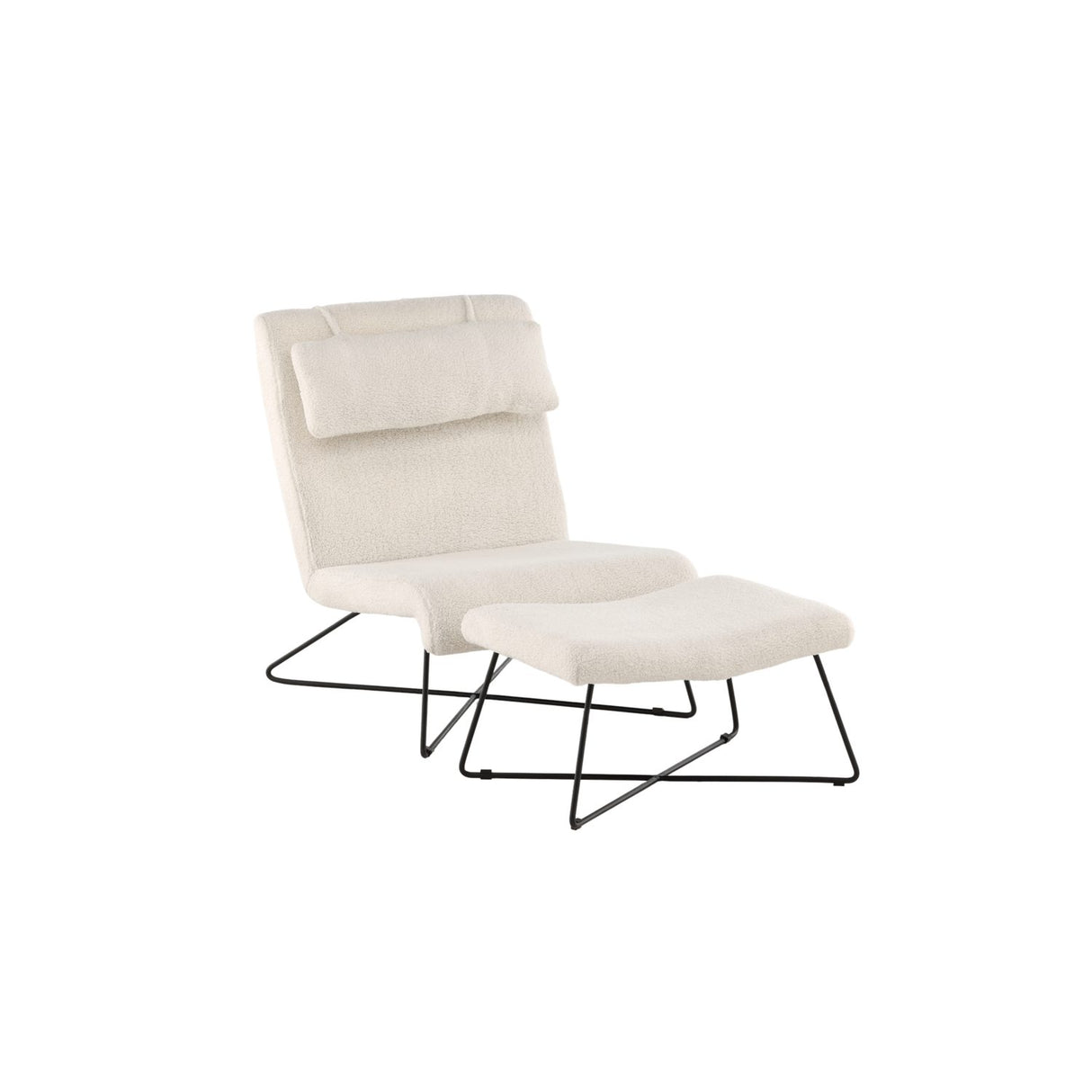 Laconia Loungestol Vit