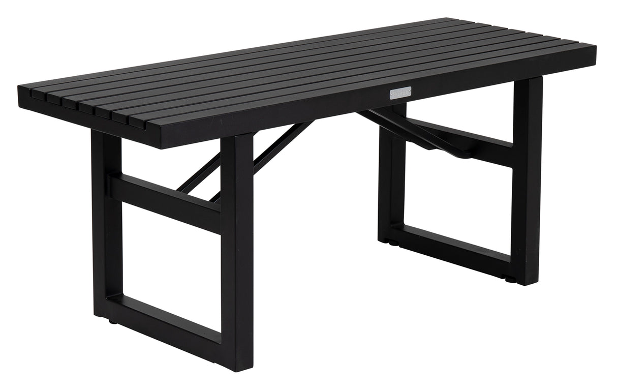 Vevi Bänk 105 cm Svart