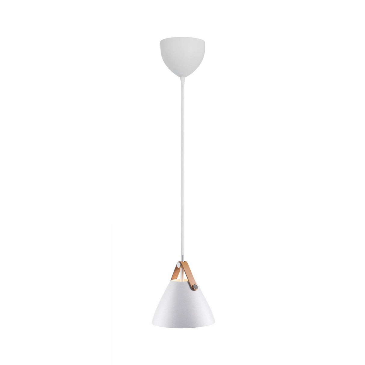 Strap Taklampa 16 cm, Vit