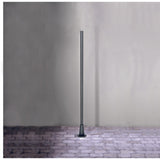 Pegasus 187 cm Belysningsstolpe Svart