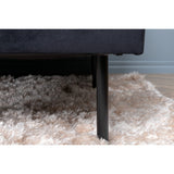 Zoom Schäslongsoffa Svart