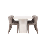 Narvik, Astoria Oval matgrupp Brun, Beige, 200 x 100