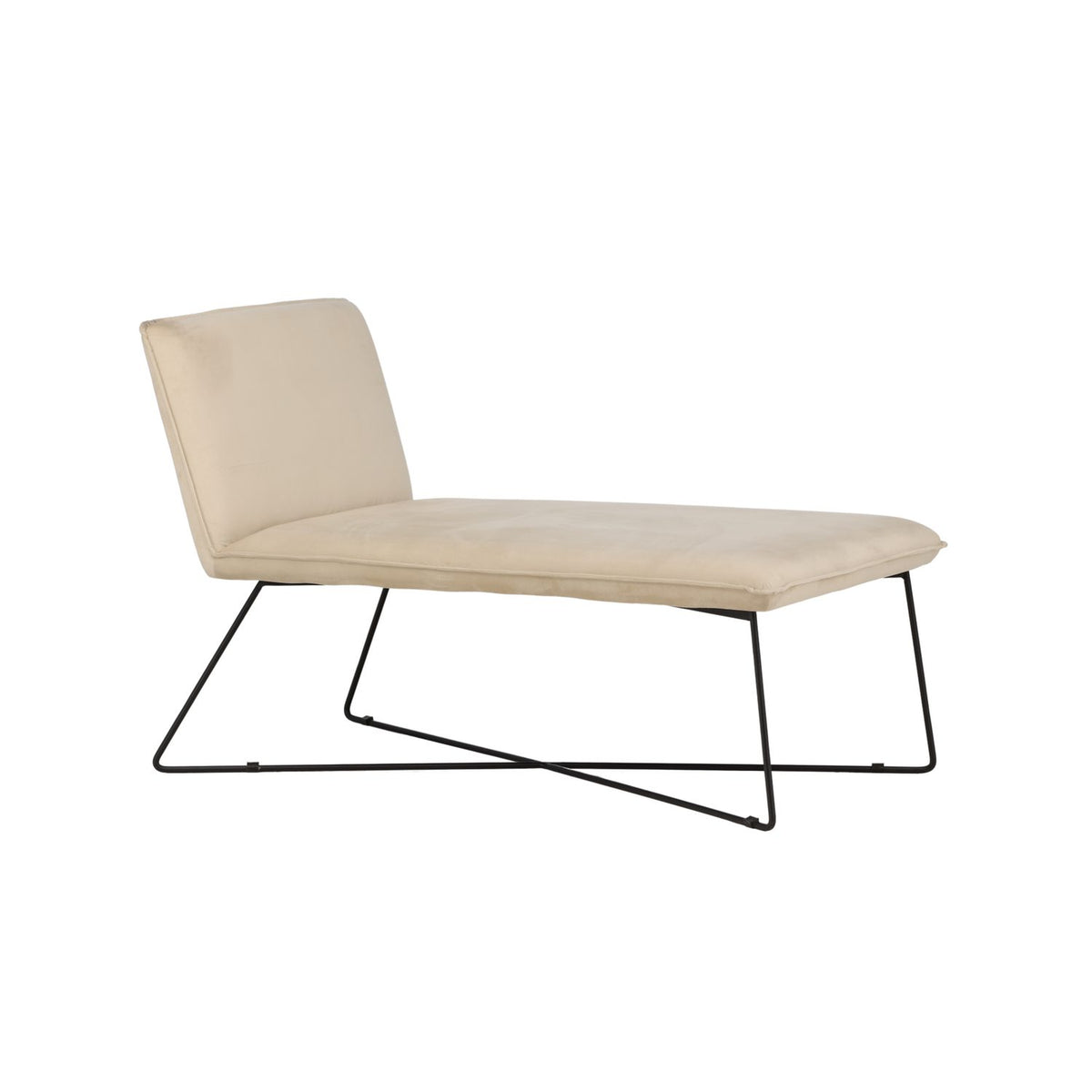 X-lounge Loungestol Beige, 128 x 83 x 71