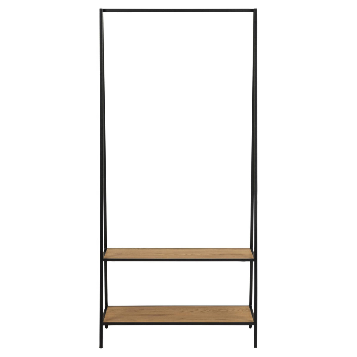 Seaford Klädställning 77x37x165 cm Vild Ek