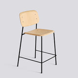 Soft Edge 90 65 cm Barpall ekfaner med vattenbaserad lack
