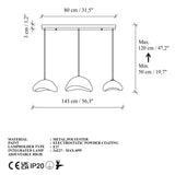 Apia Set Tak (21 x 30 x 16 cm) Krona