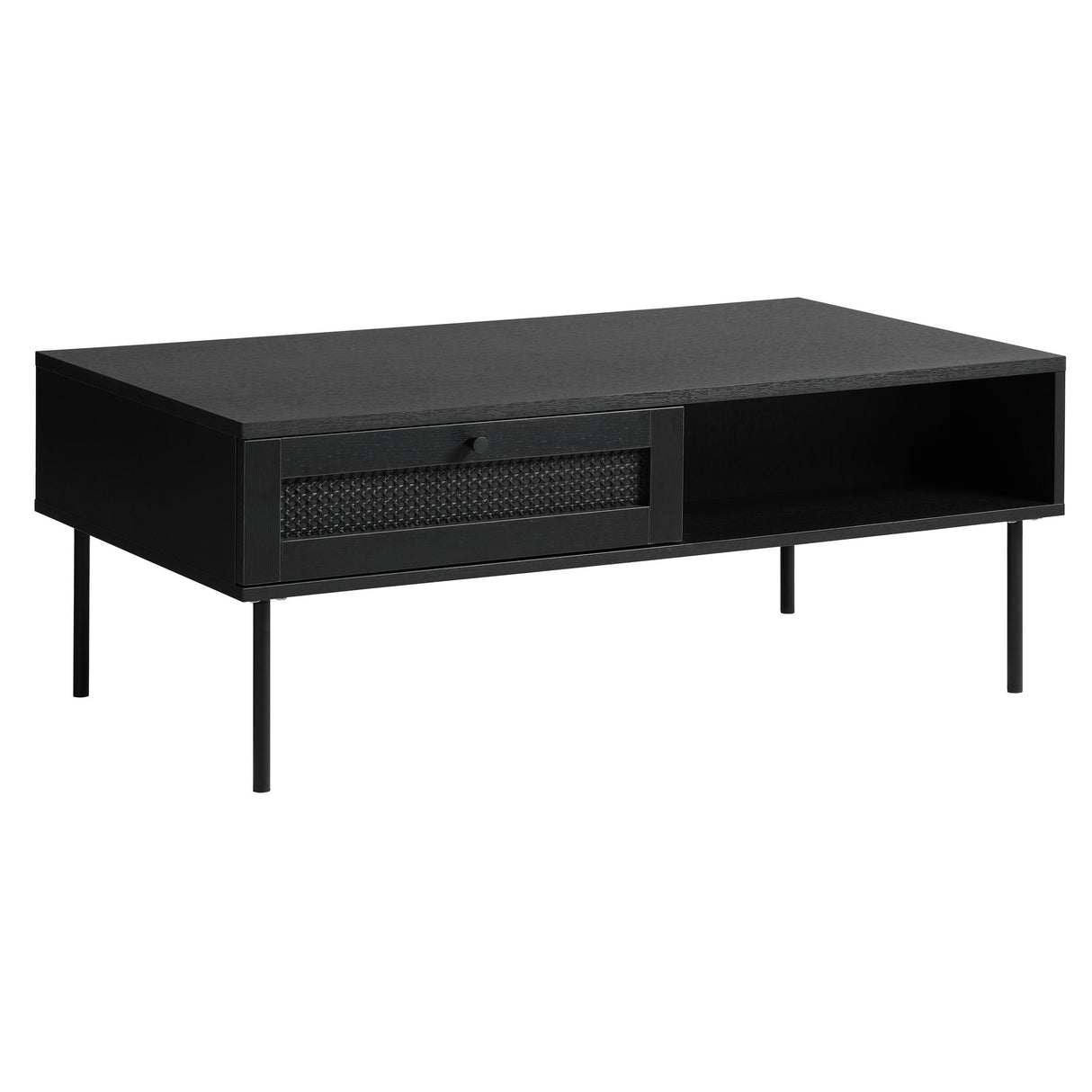 Segmento Soffbord Svart, 60x110 cm