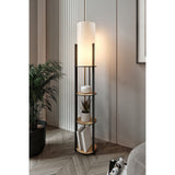Tirana (H 135 cm) Golvlampa Ek