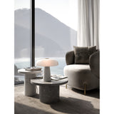 Glossy Bordslampa Opal Vit