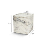Sidobord serie 1 (45 x 50 x 45 cm) Sidobord Freesia Marble