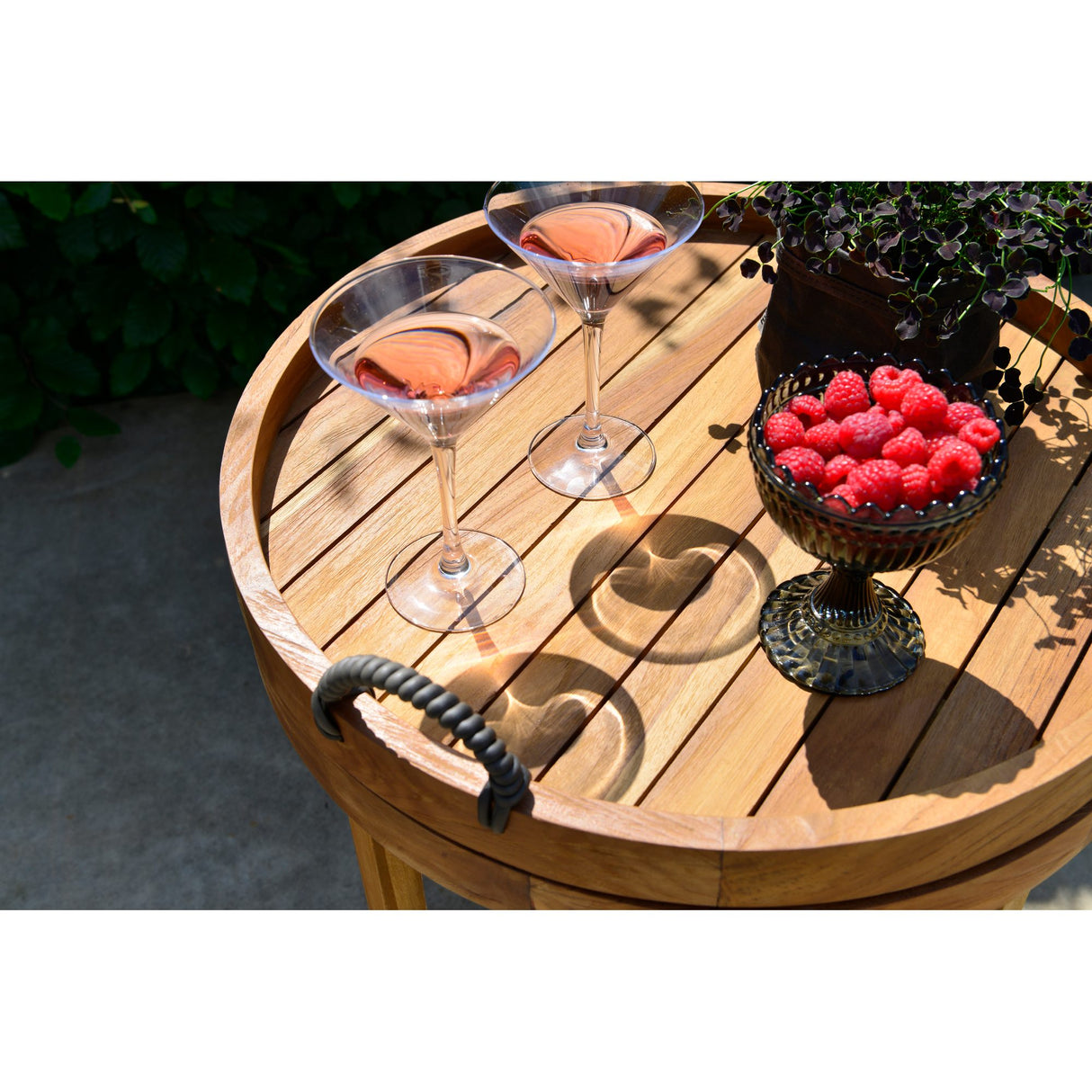 Himmelsnäs Brickbord Ø60 cm Brun