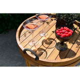 Himmelsnäs Brickbord Ø60 cm Brun