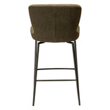 Glory Barstol Svängbar Dark Olive, Antique Brass