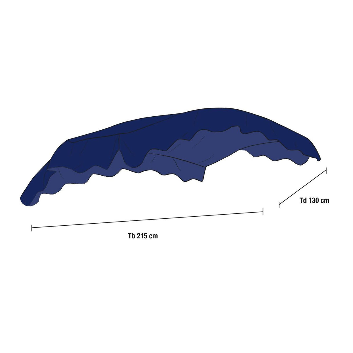 Prag Hammocktak Blå