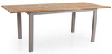 Lyon Bord 92x152-210 cm Khaki/Teak