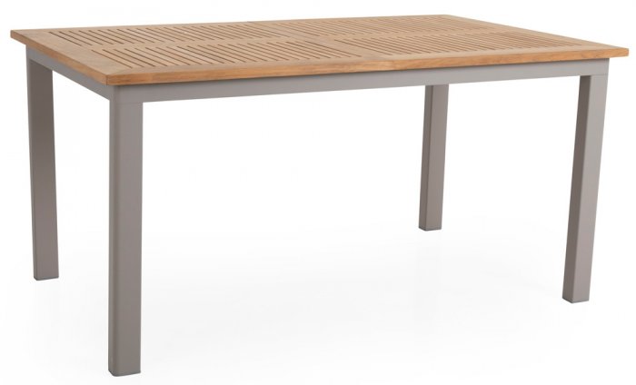 Lyon Bord 92x152-210 cm Khaki/Teak