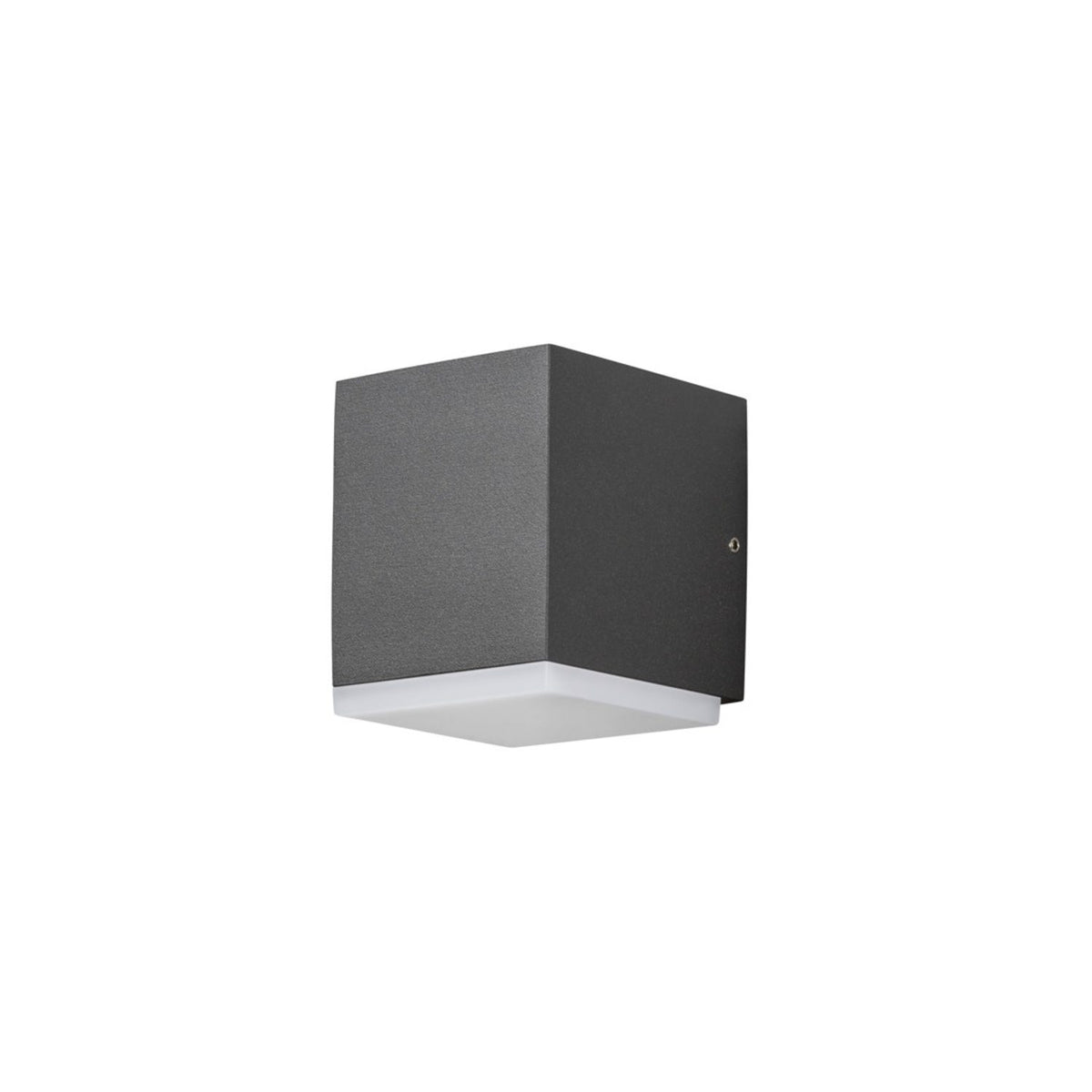 Monza HP-LED 6W Mörkgrå Vägglampa Ute
