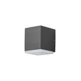 Monza HP-LED 6W Mörkgrå Vägglampa Ute