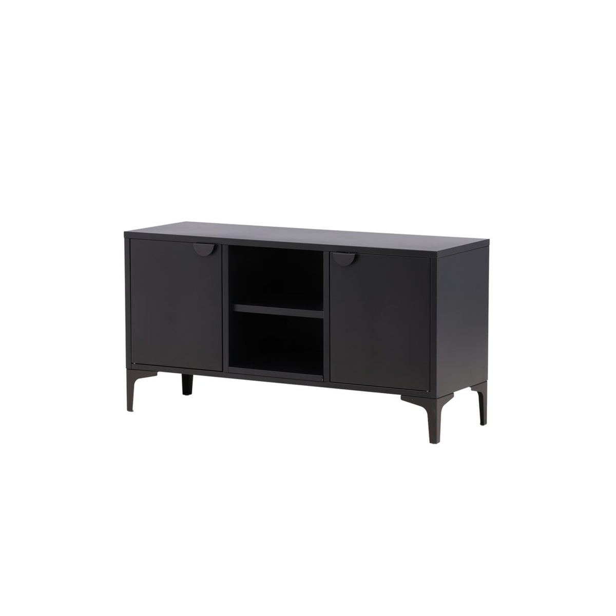 Piring TV-bänk Svart