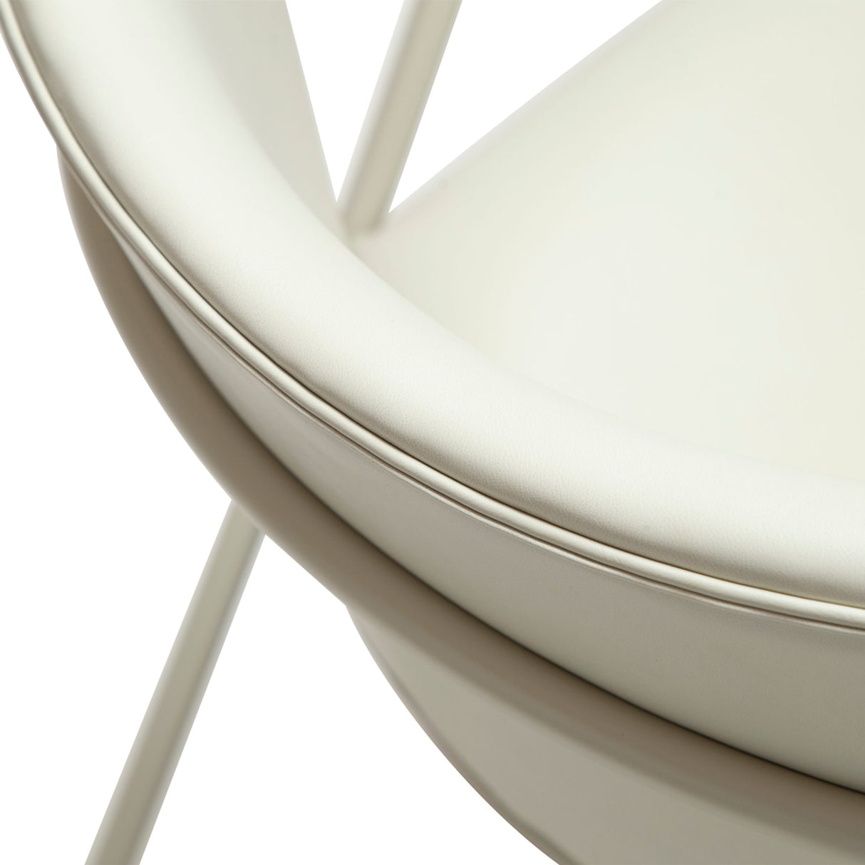 Zed Loungefåtölj Bone White