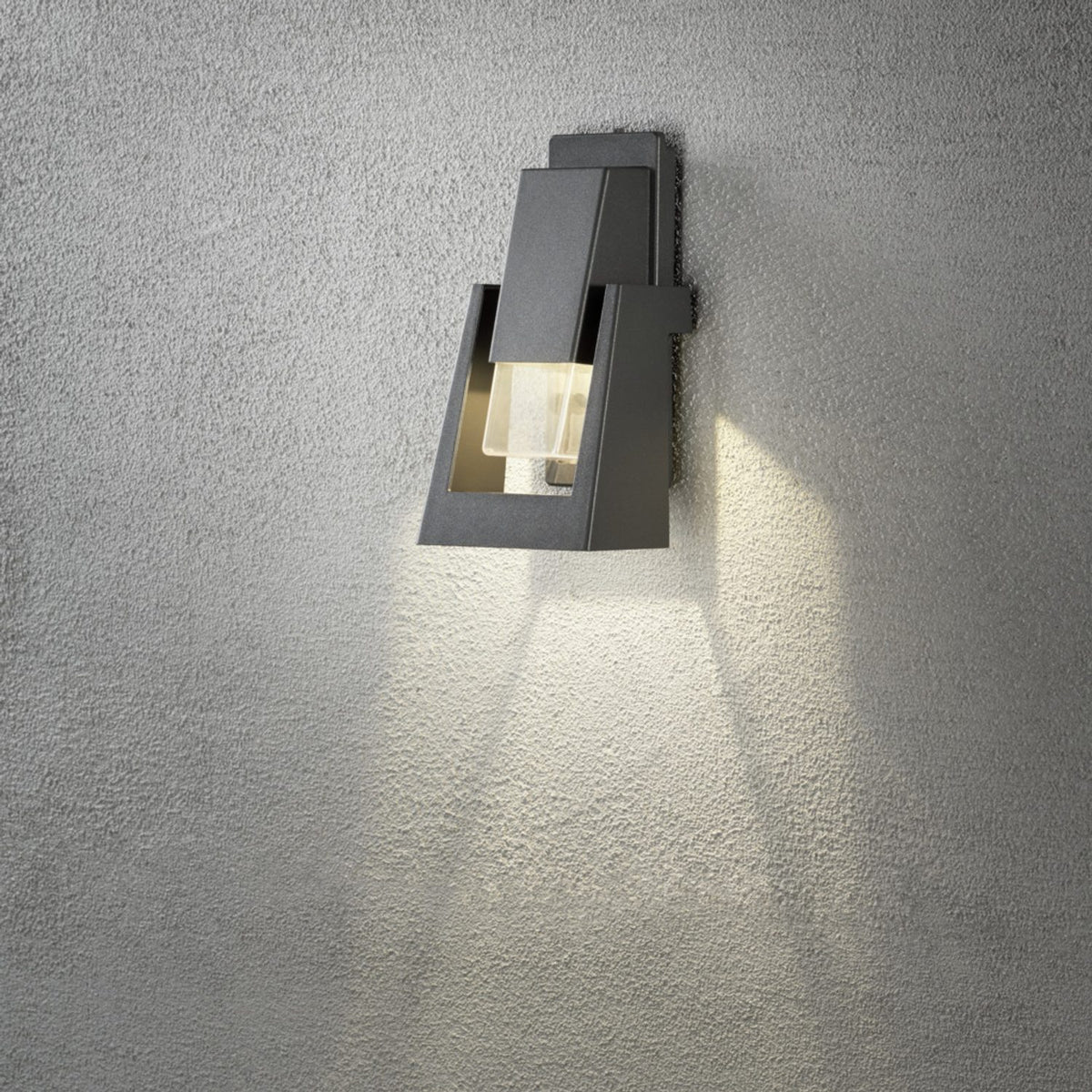 Potenza HP-LED 4W Vägglampa Ute Antracit