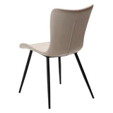 Medusa Stol Cashmere Art.Leather, Black