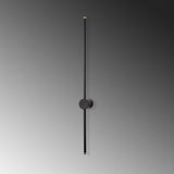Doha (91 x 10 x 7 cm) Vägglampa Svart