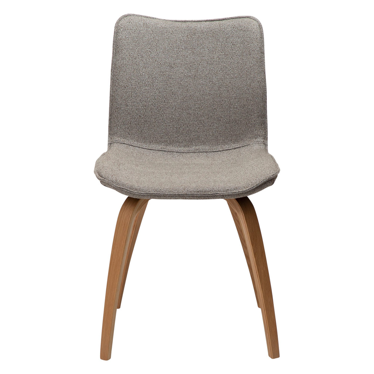 Glee Stol Pebble Earth Bouclé, Oak